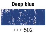 Blockprint-Djup blå