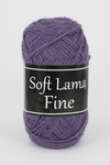 Svarta Fåret Soft Lama Fine garn 50g - Lila (962)
