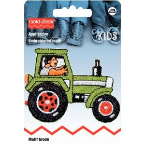 Tygmärke Traktor grön Tygmärke Traktor grön