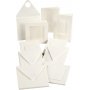 Passepartoutkort - rvit - Innehllet kan variera - 50 set