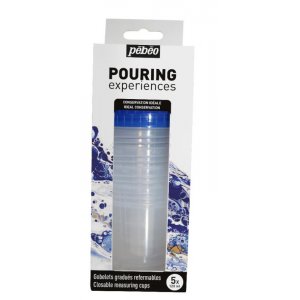 Pouringtillbehör - Pebeo - Måttkoppar 5-pack Pouringtillbehör - Pebeo - Måttkoppar 5-pack