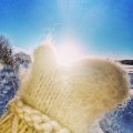 Kundbild Lovikka garn 100g - Natur: Härligt garn som blev finare...