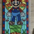 Kundbild Pärlor 6000 st svart: Super Mario