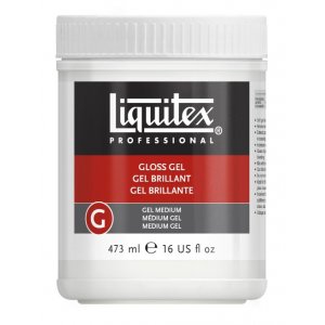 Liquitex Akrylmedium 473ml - Gloss Gel Liquitex Akrylmedium 473ml - Gloss Gel