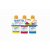Tvttbar Barnfrg Giotto 3x250 ml - Gul/Rd/Bl