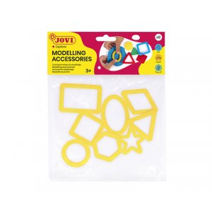 Lerverktyg - Jovi - Utstickare i 8 olika geometriska figurer Lerverktyg - Jovi - Utstickare i 8 olika geometriska figurer