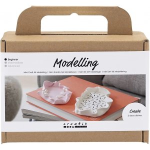 Mini DIY Kit Modellera, Skålar Mini DIY Kit Modellera, Skålar