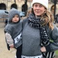 Kundbild Svarta Fåret Ulrika garn 50g - Grå (08): Jag stickade en tröja av till min...