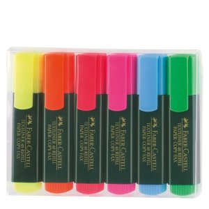 Överstrykningspennor Faber-Castell - 6 Färger Överstrykningspennor Faber-Castell - 6 Färger