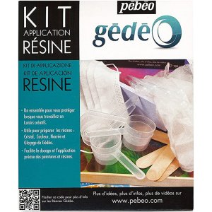Modellering - Pebeo Gédéo - Resin skyddskit vid applicering Modellering - Pebeo Gédéo - Resin skyddskit vid applicering