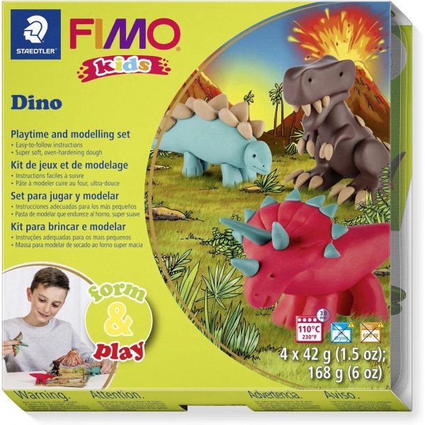 Modellereset Fimo Kids Form&Play - Dino