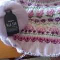 Kundbild DROPS Kid-Silk Uni Colour garn - 25g - Ljus rosa (03): För att få ett ljust skimmer och...