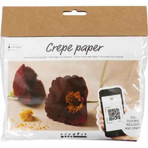 Mini DIY Kit Kräppapper - Vallmo Mini DIY Kit Kräppapper - Vallmo