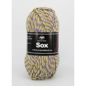 Sox 50g - Turkos/mörkrosa/limegrön (14) Sox 50g - Turkos/mörkrosa/limegrön (14)