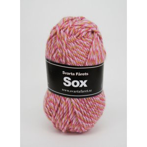 Sox 50g - Rosa/lime/oblekt (01) Sox 50g - Rosa/lime/oblekt (01)