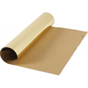 Läderpapper - guld - enfärgad,folie - 1 m Läderpapper - guld - enfärgad,folie - 1 m