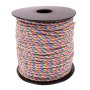 Paracord 2 mm regnbåge 50 m