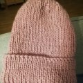 Kundbild Svarta Fåret Ulrika garn 50g - Rosa Melange (40): Mjukt, följsamt lättstickat garn