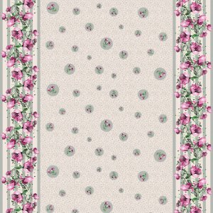 Vaxduk PVC Blombård - Rosa Vaxduk PVC Blombård - Rosa