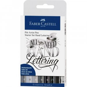 Ritpenna Faber-Castell PITT Artist Handlettering - startset Ritpenna Faber-Castell PITT Artist Handlettering - startset