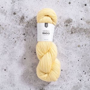 Merino Raggi 100g - Blanch Lemon Merino Raggi 100g - Blanch Lemon