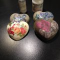 Kundbild Decoupage-set - 2 x 100 ml 1 x lim, 1 x lack: Fint både ute och inne likaväl som...