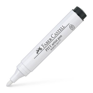 Ritpenna PITT Artist Bullet 2,5mm - 101 White Ritpenna PITT Artist Bullet 2,5mm - 101 White