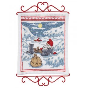 Broderikit Vepa - Tomtekväll Broderikit Vepa - Tomtekväll