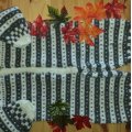 Kundbild Viking garn Baby Ull 50g - Vit (300): En overall i ett underbart härligt...