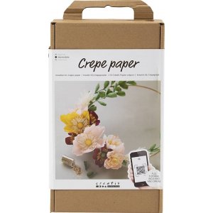 DIY Kit Kräppapper - Krans DIY Kit Kräppapper - Krans