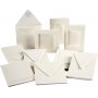 Passepartoutkort - rvit - Innehllet kan variera - 50 set