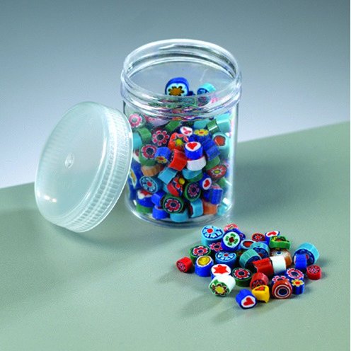Millefioriperler  5 - 6 mm - 40 g