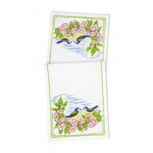 Broderikit Löpare - Bland äppleblomster Broderikit Löpare - Bland äppleblomster