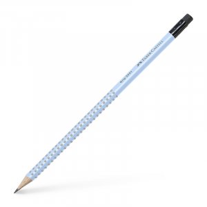 Blyertspenna - Faber-Castell - Grip 2001 med radertopp B - Himmelsblå Blyertspenna - Faber-Castell - Grip 2001 med radertopp B - Himmelsblå