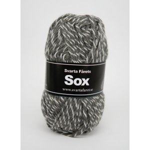 Sox 50g - Grå/oblekt (03) Sox 50g - Grå/oblekt (03)